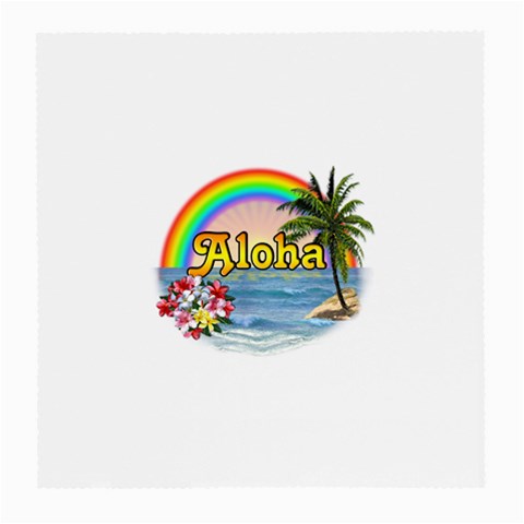 Aloha Glasses Cloth (Medium, Two Sides) from ArtsNow.com Front