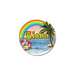 Aloha Golf Ball Marker