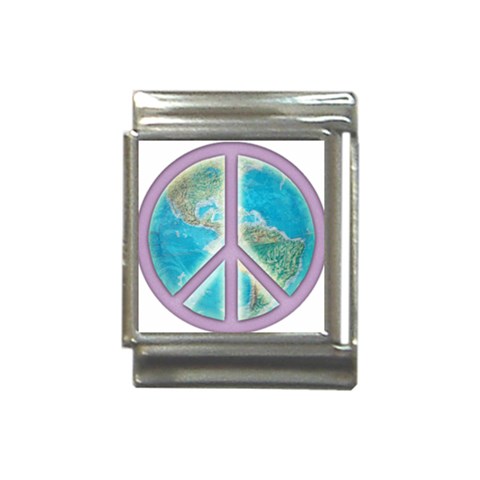 Peace Italian Charm (13mm) from ArtsNow.com Front