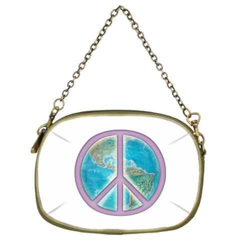 Peace Cosmetic Bag (Two Sides) from ArtsNow.com Front