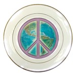 Peace Porcelain Plate