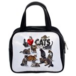 I love cats Classic Handbag (Two Sides)