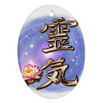 Reiki Ornament (Oval)