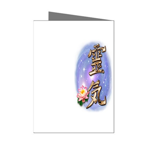 Reiki Mini Greeting Cards (Pkg of 8) from ArtsNow.com Left