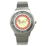 Leaping donkey Stainless Steel Watch