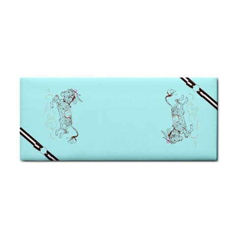 Leaping donkey Hand Towel from ArtsNow.com Front