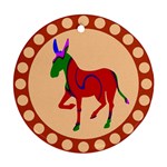 Donkey 8 Ornament (Round)