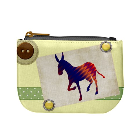 Donkey 8 Mini Coin Purse from ArtsNow.com Front