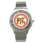 Donkey 9 Stainless Steel Watch