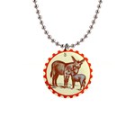 Donkey 9 1  Button Necklace