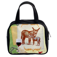 Donkey 9 Classic Handbag (Two Sides) from ArtsNow.com Front