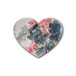 Painting Heart Coaster (4 pack)