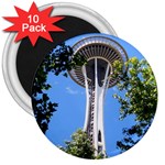 Space Needle 3  Magnet (10 pack)