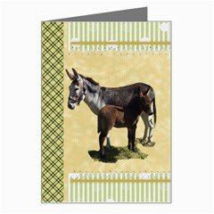 Jennyfoal Greeting Card from ArtsNow.com Left