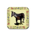 Jennyfoal Rubber Square Coaster (4 pack)