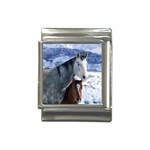 Winter Horses 0004 Italian Charm (13mm)