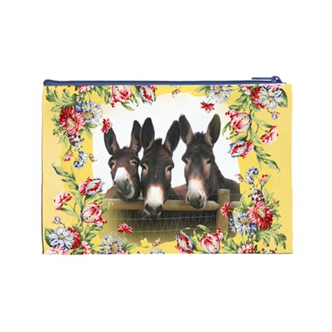 Three donks Cosmetic Bag (Large) from ArtsNow.com Back