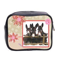 Three Donks Mini Toiletries Bag (Two Sides) from ArtsNow.com Back