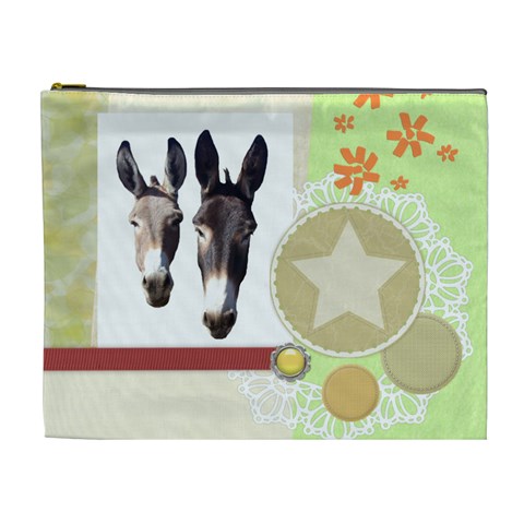 Two donks Cosmetic Bag (XL) from ArtsNow.com Front