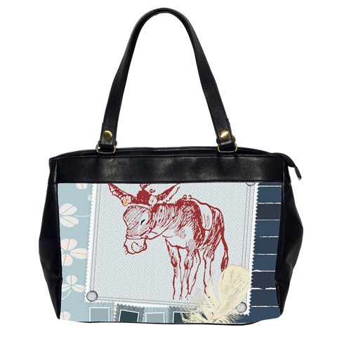 Donkey Oversize Office Handbag (Two Sides) from ArtsNow.com Front