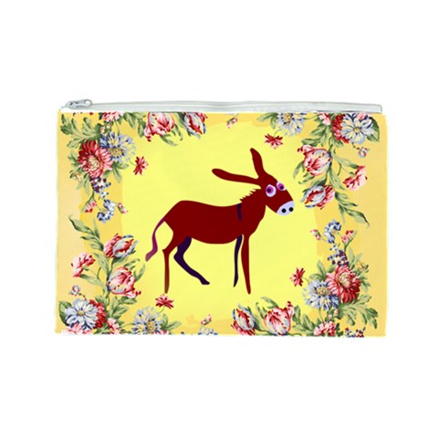 Donkey 6 Cosmetic Bag (Large) from ArtsNow.com Front