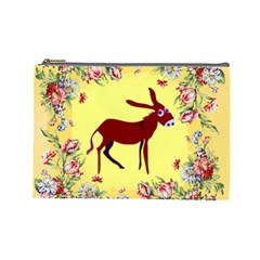 Donkey 6 Cosmetic Bag (Large) from ArtsNow.com Front