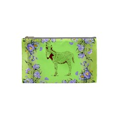 Donkey foal Cosmetic Bag (Small) from ArtsNow.com Front