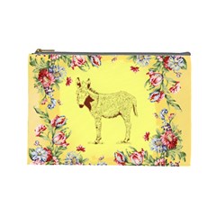 Donkey foal Cosmetic Bag (Large) from ArtsNow.com Front