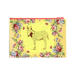 Donkey foal Cosmetic Bag (Large) from ArtsNow.com Back