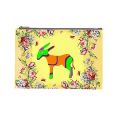Funky Donkey Cosmetic Bag (Large) from ArtsNow.com Front