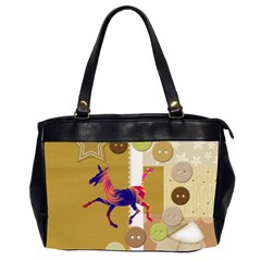 Funny Donkey Oversize Office Handbag (Two Sides) from ArtsNow.com Front
