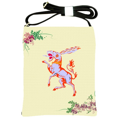 Herald Donkey Shoulder Sling Bag from ArtsNow.com Front