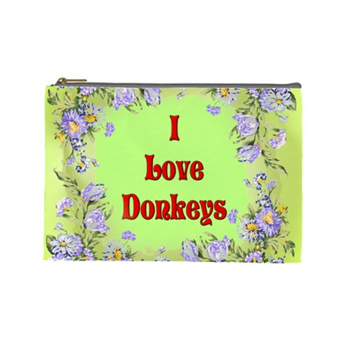 Love Donks Cosmetic Bag (Large) from ArtsNow.com Front