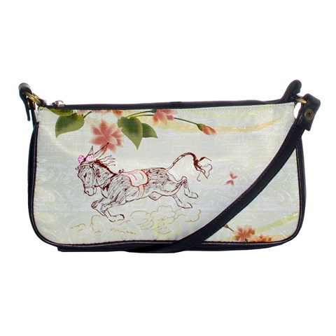 Leaping donkey Shoulder Clutch Bag from ArtsNow.com Front