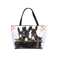 Three donks Classic Shoulder Handbag Front