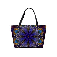 Purple Web Mandala Classic Shoulder Handbag from ArtsNow.com Back