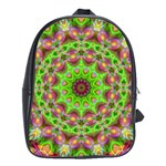 Geometric Rave Mandala Ball Backpack / School Bag (large)