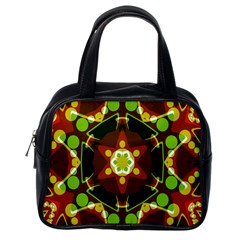Sortiaria Geo Dots Art Classic Handbag (Two Sides) from ArtsNow.com Back