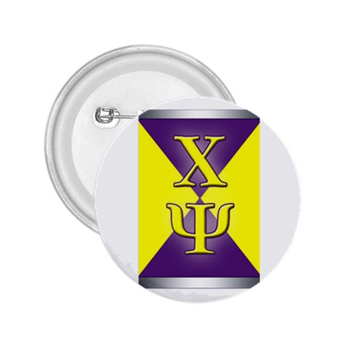Chi Psi Insignia 1 2.25  Button from ArtsNow.com Front