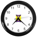 Chi Psi Insignia 1 Wall Clock (Black)