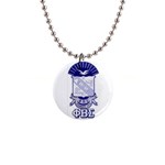 PHI_BETA_SIGMA_shield_w-letters_12 1  Button Necklace