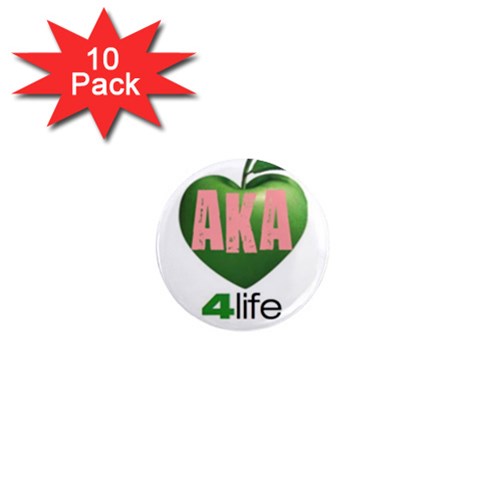 AKA 4 life3 1  Mini Magnet (10 pack)  from ArtsNow.com Front