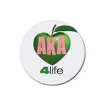 AKA 4 life3 Rubber Round Coaster (4 pack)