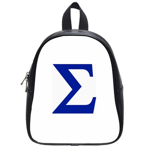 sigma Greek School Bag (Small) from ArtsNow.com Front