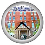 sigma 12th_Street_YMCA_Building- Wall Clock (Silver)