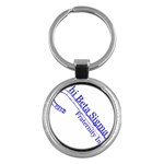 sigma 4_canes_peppermint_single Key Chain (Round)