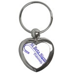 sigma 4_canes_peppermint_single Key Chain (Heart)