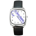 sigma 4_canes_peppermint_single Square Metal Watch