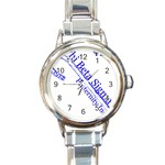 sigma 4_canes_peppermint_sing Round Italian Charm Watch