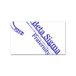 sigma 4_canes_peppermint_sing Sticker Rectangular (10 pack)